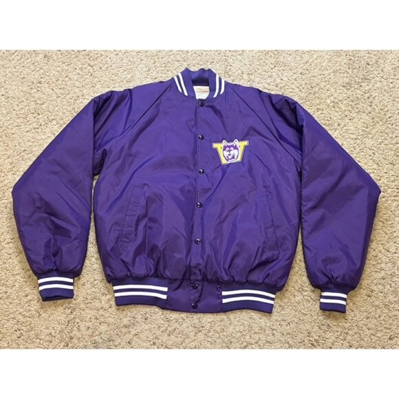 Auburn Sportswear Other - Washington Huskies Vintage Rose Bowl Champs Snap Button Jacket Size Medium M EUC